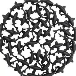 KARE Design Wandobjekt School Of Koi Schwarz O160Cm- Bilder