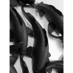 KARE Design Wandobjekt School Of Koi Schwarz O160Cm- Bilder