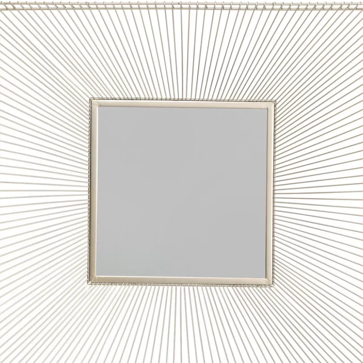 KARE Design Wandspiegel Dimension Champagner 91X91Cm- Spiegel