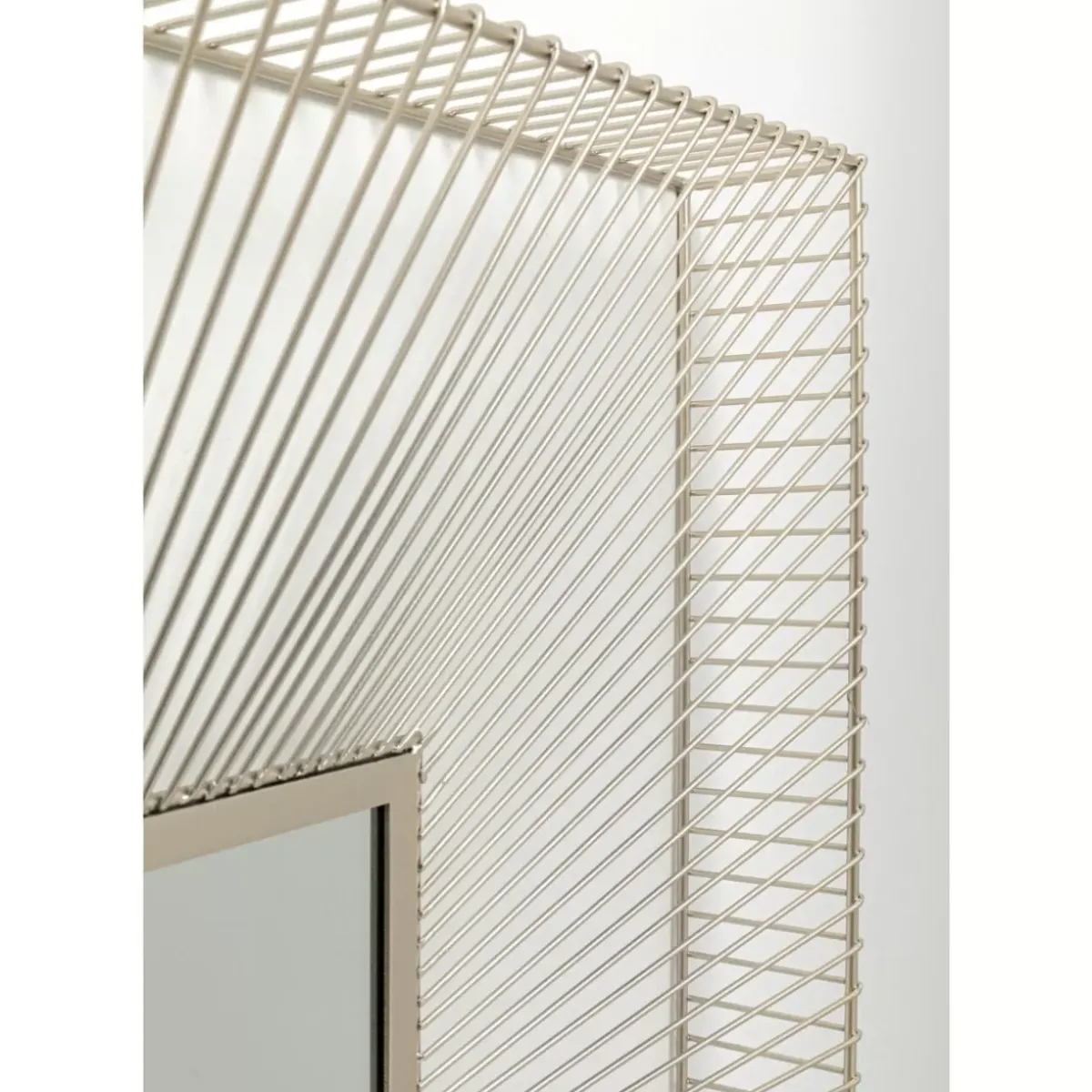 KARE Design Wandspiegel Dimension Champagner 91X91Cm- Spiegel