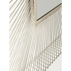 KARE Design Wandspiegel Dimension Champagner 91X91Cm- Spiegel