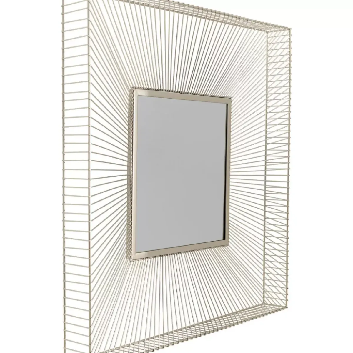 KARE Design Wandspiegel Dimension Champagner 91X91Cm- Spiegel