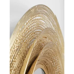 KARE Design Wandspiegel Gold Wire O61Cm- Spiegel