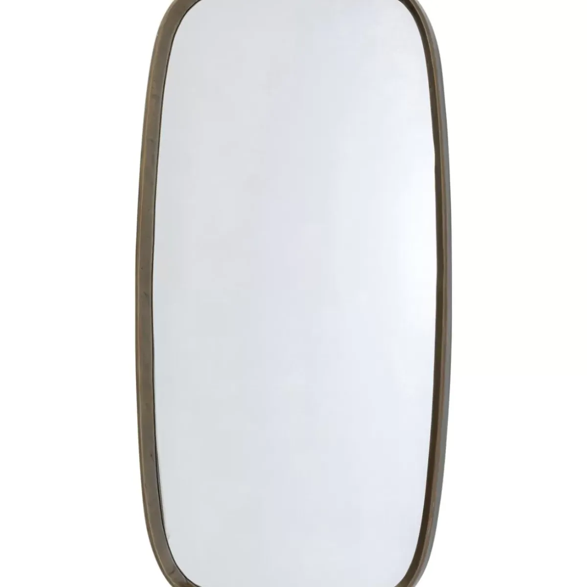 KARE Design Wandspiegel Noomi Brass 122X58Cm- Spiegel