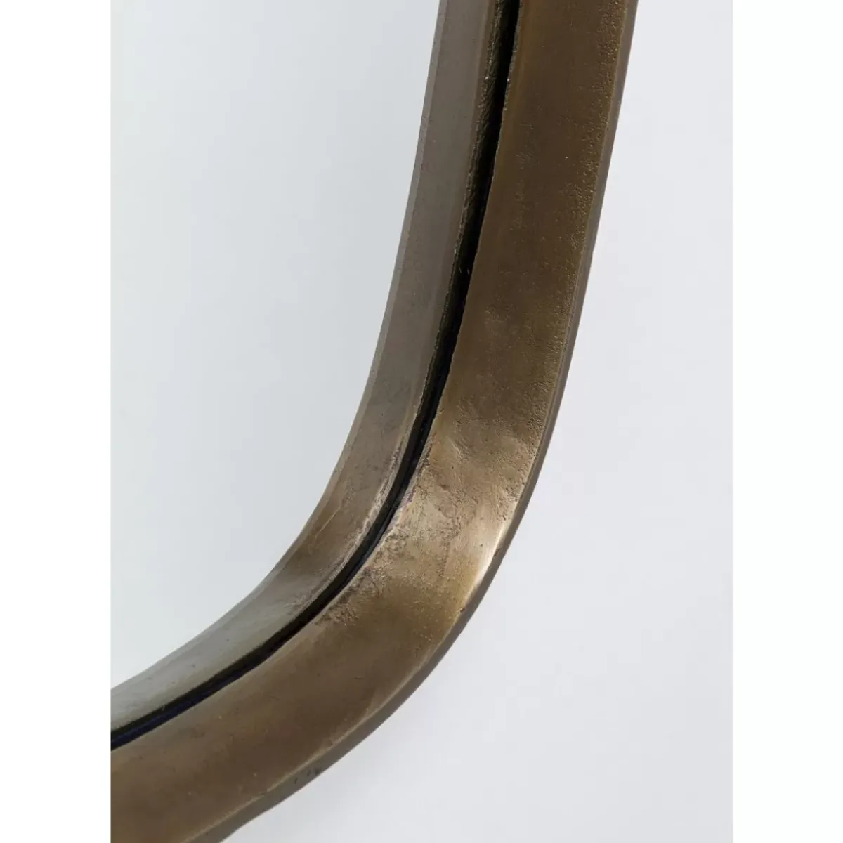 KARE Design Wandspiegel Noomi Brass 122X58Cm- Spiegel