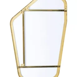 KARE Design Wandspiegel Shape Brass 64X94,5Cm- Spiegel