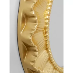 KARE Design Wandspiegel Sun Ray Gold O84Cm- Spiegel