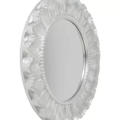 KARE Design Wandspiegel Sun Ray Silber O84Cm- Spiegel