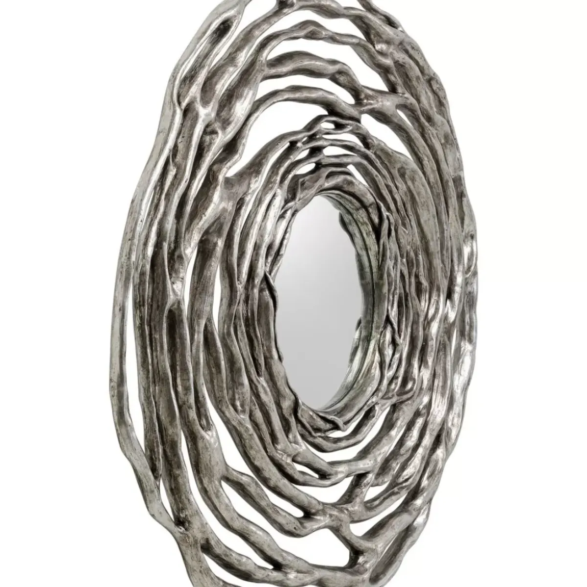 KARE Design Wandspiegel Twiggy Silber O121Cm- Spiegel