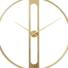 KARE Design Wanduhr Clip Gold O107Cm- Uhren