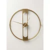 KARE Design Wanduhr Clip Gold O60Cm- Uhren