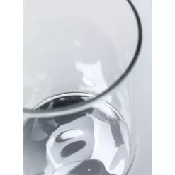 KARE Design Wasserglas Electra Silber 11Cm- Geschirr & Tischaccessoires