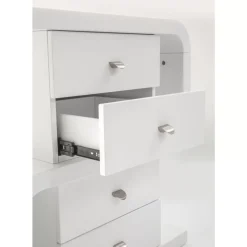 KARE Design White Club Schreibtisch Snake 150X70Cm- Tische