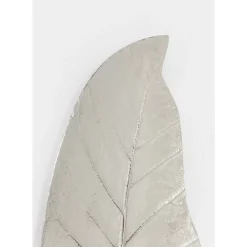 KARE Design Windlicht Leaf Silber- Kerzenständer & Laternen
