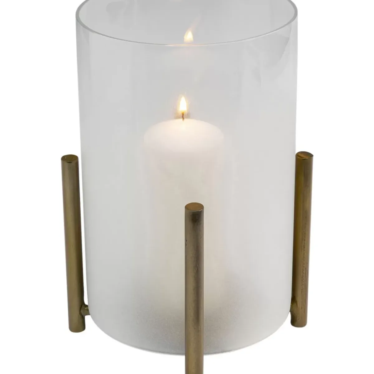 KARE Design Windlicht Pillar Steam 25Cm- Kerzenständer & Laternen