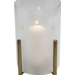 KARE Design Windlicht Pillar Steam 25Cm- Kerzenständer & Laternen