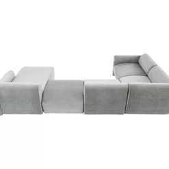KARE Design Wohnlandschaft 2 Lucca Grau Rechts 328Cm- Sofas & Couches