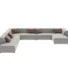 KARE Design Wohnlandschaft Infinity Miami Grau 417Cm- Sofas & Couches