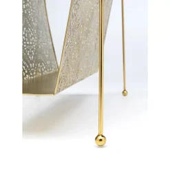 KARE Design Zeitungsständer Basket Gold Gros- Zeitungsständer