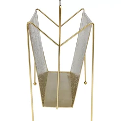 KARE Design Zeitungsständer Basket Gold Gros- Zeitungsständer