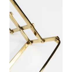 KARE Design Zeitungsständer Flex Gold- Zeitungsständer