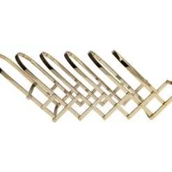 KARE Design Zeitungsständer Flex Gold- Zeitungsständer