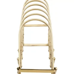 KARE Design Zeitungsständer Flex Gold- Zeitungsständer